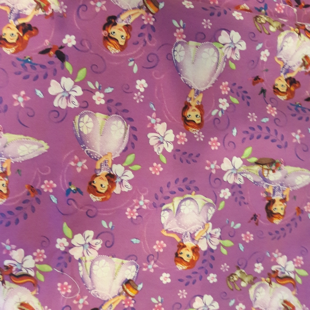 Disney Sofia Princess Fabric